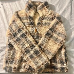 Fuzzy Quarterzip Jacket